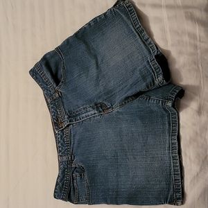 Women's denim shorts
